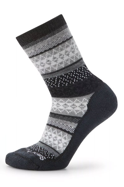 Smartwool - Women's Everyday Dazzling Wonder Charcoal Socks: Charcoal