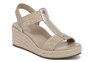 Vionic Calera Wedge: Gold