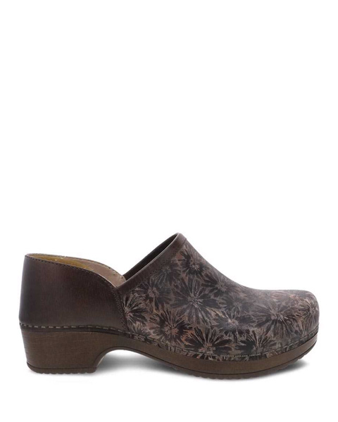 brown tooled dansko