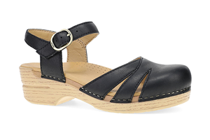 Dansko Margreta: Black Leather Mary Jane
