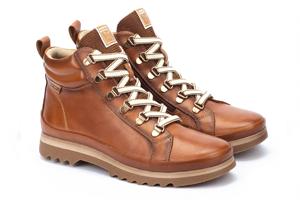 Pikolinos Vigo Lace-up Ankle Boots - W3W-8564: Brandy