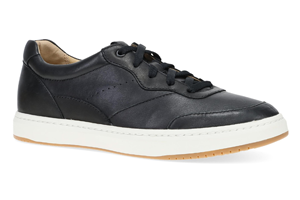 Dansko Josey: Black Nappa Sneaker