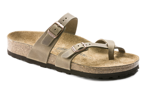 Birkenstock Mayari Oiled Leather: Tobacco Brown