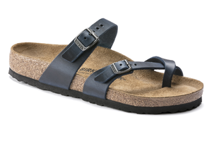 Birkenstock Mayari Oiled Leather: Blue