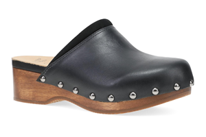 Dansko Andie: Black Calf Mule