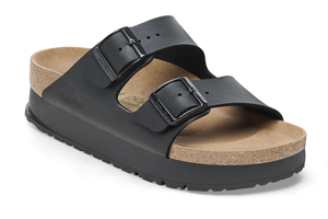 Birkenstock Arizona Flex Platform Birko-Flor: Black