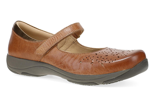 Dansko Stacy: Toffee Leather Mary Jane