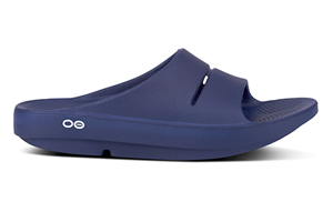 OOFOS Men’s OOAHH Slide: Navy