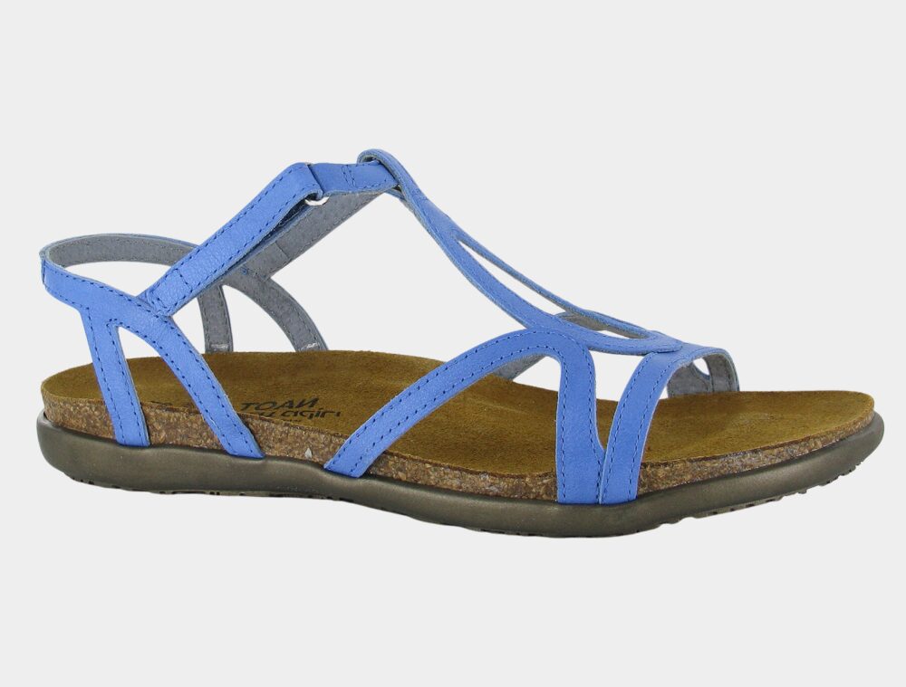Naot Elegant Flats Dorith: Sapphire Blue Lthr
