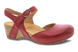 Dansko Tiffani: Red Milled Burnished