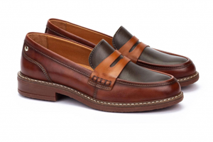 Pikolinos Aldaya Flat Loafer W8F-8842c1: Cognac