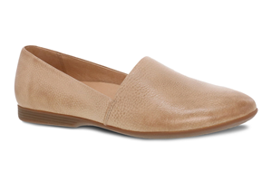 Dansko Larisa: Taupe Milled Flat
