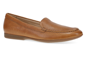 Dansko Lorri: Tan Waxy Milled Flat