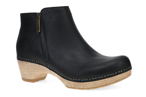 Dansko Lizanne Black Oiled Pull Up Boot