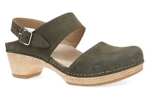 Dansko Lucia: Ivy Milled Nubuck Mary Jane