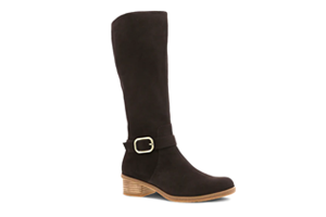Dansko Dalinda: Chocolate Waterproof Suede Boot
