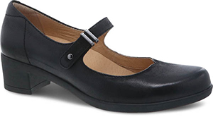 Dansko Callista: Black Burnished Nubuck