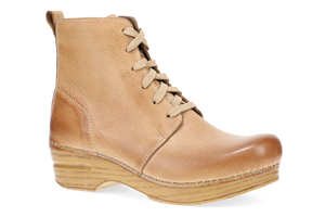 Dansko Sigourney Honey Distressed Boot