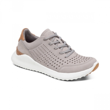 Aetrex Laura Arch Support Sneaker: Grey