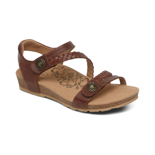 Aetrex Women's Jillian Sandals- Denim