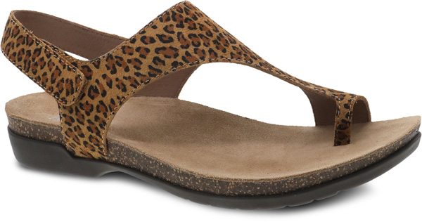 dansko leopard suede