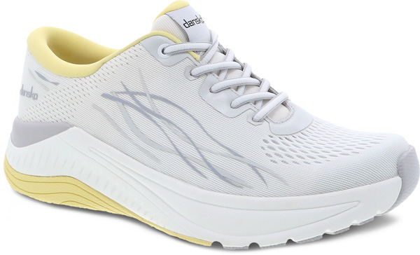 Dansko Pace: White/Yellow
