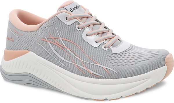 Dansko Pace: Light Grey Mesh
