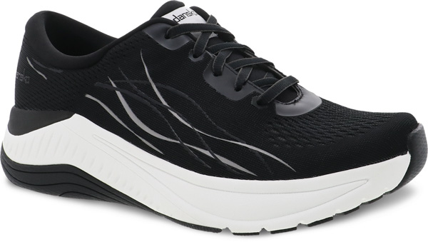 Dansko Pace: Black Mesh