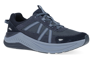 Dansko Poppy: Navy Suede Sneaker
