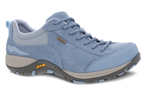 Dansko Paisley: Sky Burnished Suede Sneaker