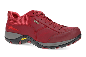 Dansko Paisley: Red Waterproof Sneaker