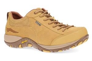 Dansko Paisley: Wheat Burnished Suede Sneaker