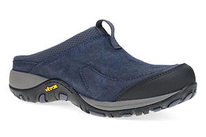 Dansko Pia: Navy Leather Sneaker