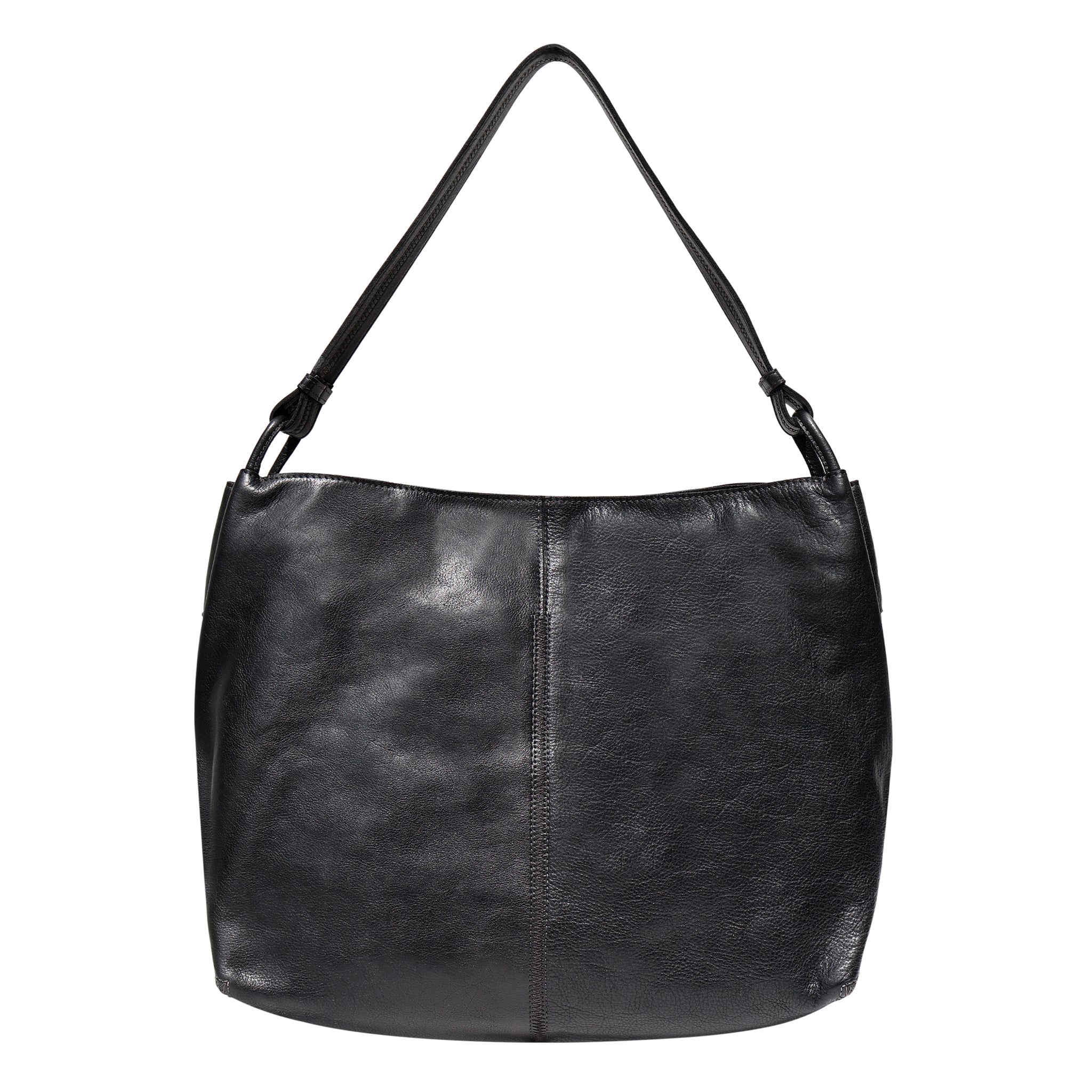 Latico Lyons Leather Tote Bag: Black