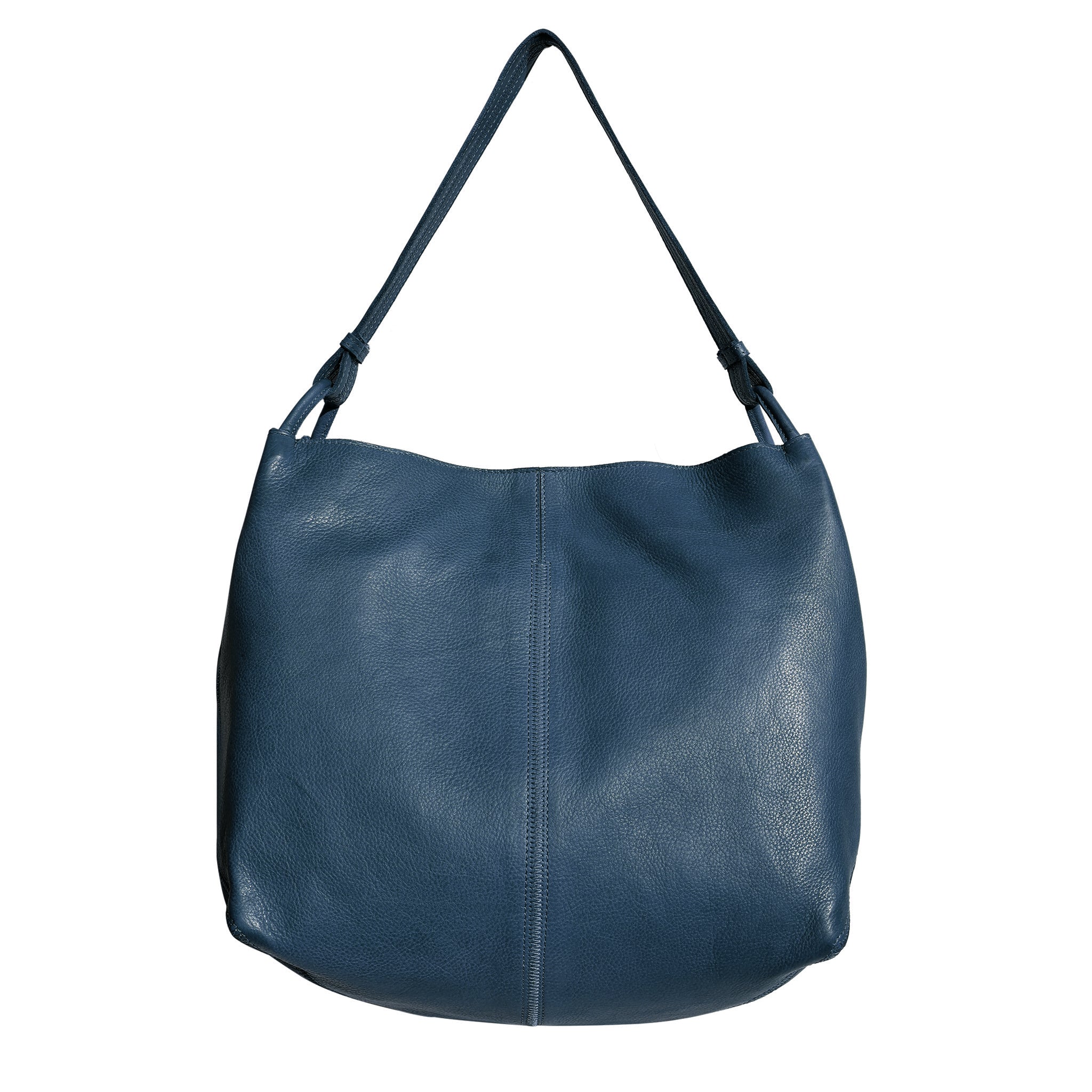 Latico Lyons Leather Tote Bag: Indigo
