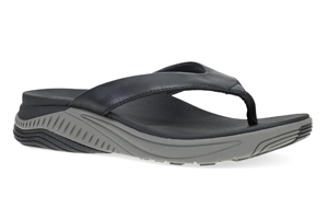 Dansko Rosemary: Black Calf Sandal