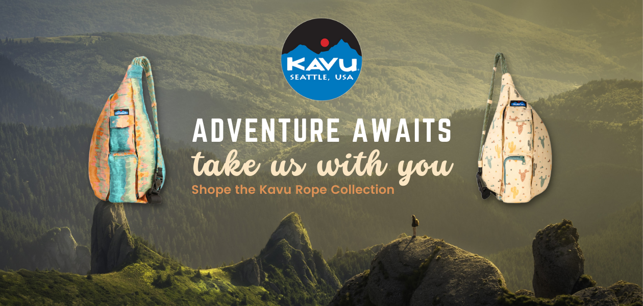 Kavu Robe Bags and Fanny Pack's fit for any adventure