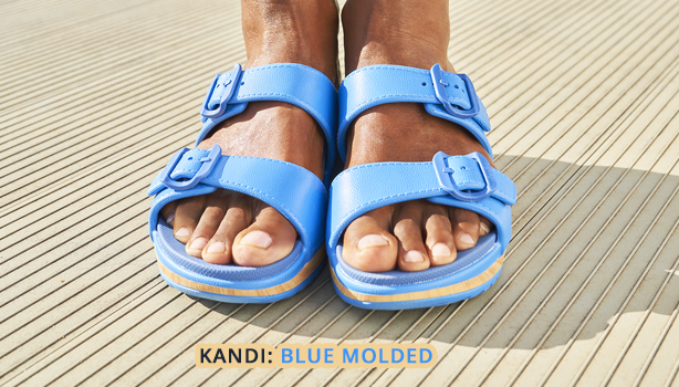 Shop Dansko Kandi Sandals in Orange, Blue, Black, Flora and more!