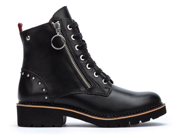 Women's Leather Boots Vicar Black 