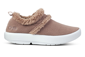 OOFOS Women's OOcoozie Low Shoe - Chocolate