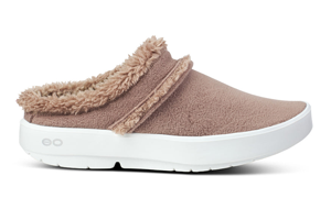 OOFOS Women's OOcoozie Mule Shoe - Chocolate