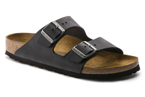Birkenstock Arizona Oiled Leather: Black