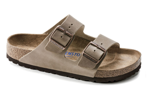 Birkenstock Arizona Soft Footbed Oiled Leather: Tobacco Brown