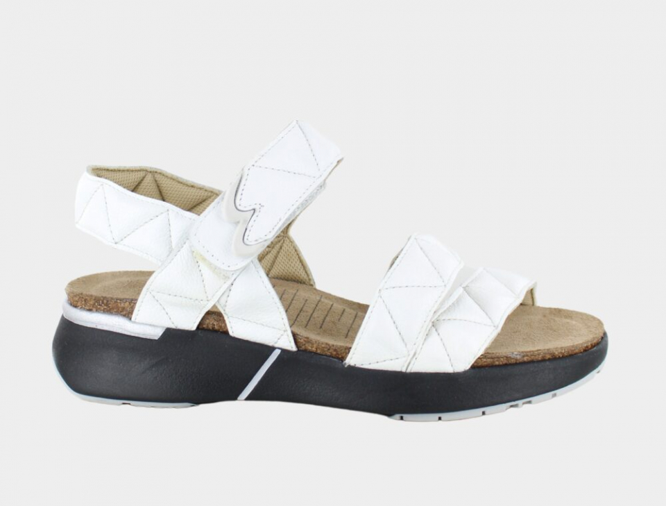 Naot Athena Kayla Sport: Soft White Leather