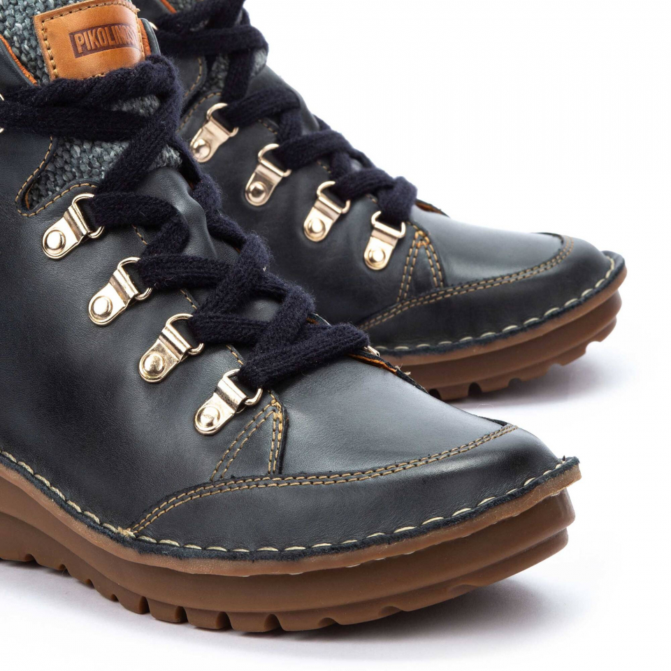 Cazorla Pikolinos Womens Boots Pikolinos Cazorla W5U-8502C2: Ocean