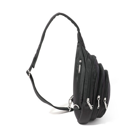 Baggallini Securtex Anti-Theft Multi Zip Sling - Thumbnail 3