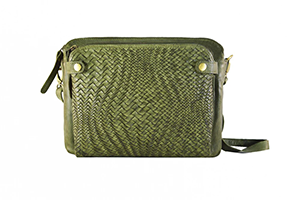 MILO Sheila Multi-Pocket Cross-Body Computer Bag - Olive