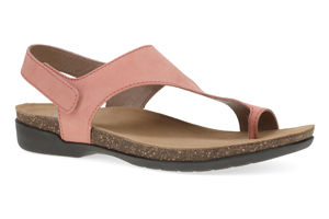 Dansko Reece Sandal: Rose Nubuck