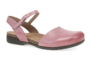 Dansko Rowan: Pink Leather Mary Jane