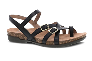 Dansko Roslyn: Black Leather